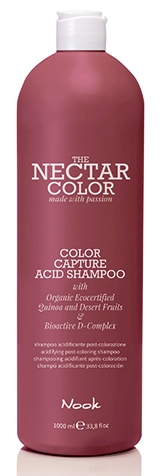 Фиксирующий шампунь для окрашенных волос Color Capture Acid Shampoo Acidifying post-colouring (27114, 1000 мл)