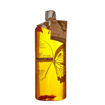 Персиковое масло для тела  (0502, 350 мл) smorodina масло для тела сицилия ароматическое