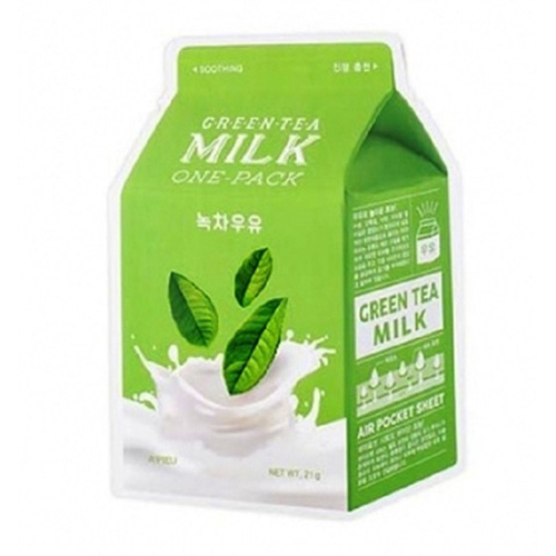 Молочная маска Зеленый чай A'Pieu