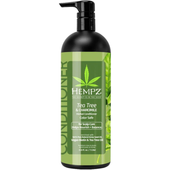 Кондиционер Здоровые волосы Чайное дерево и Ромашка Tea Tree Chamomile Herbal Conditioner (Hempz)