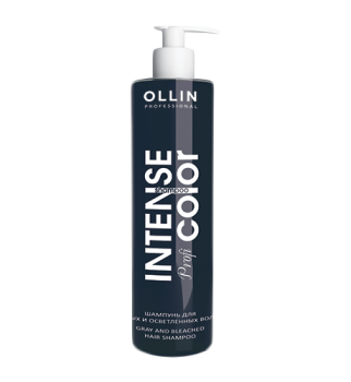 Шампунь для седых и осветленных волос Gray and bleached hair shampo Ollin Intense Profi Color Ollin Professional 250 мл