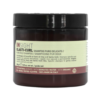 Увлажняющий шампунь-воск для кудрявых волос Elasti-Curl Pure mild shampoo (Insight Professional)