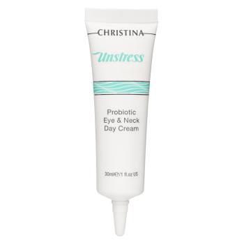 Дневной крем-пробиотик для кожи век и шеи с СПФ-8 Unstress Probiotic Day Cream For Eye And Neck SPF-8 Christina 30 мл