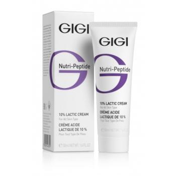 Пептидный увлажняющий крем с 10% молочной кислотой NP Lactic cream (GiGi)