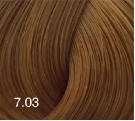 Купить Перманентный крем-краситель для волос Expert Color (8022033103772, 7/03, русый натурально-золотистый, 100 мл), Bouticle (Россия)