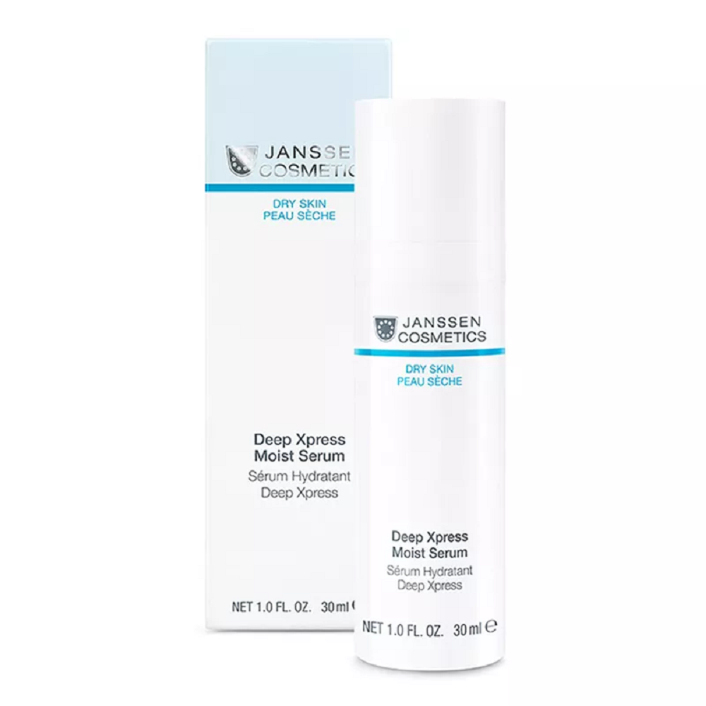 Сыворотка-бустер для мгновенного и глубокого увлажнения Deep Xpress Moist Serum (5035, 30 мл) крем сыворотка для лица восстанавливающая anti acne cream serum