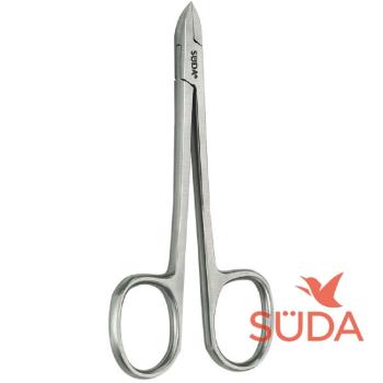 Прямые щипцы для кутикулы и ногтей с лезвием 10 мм Excalibur (Suda)
