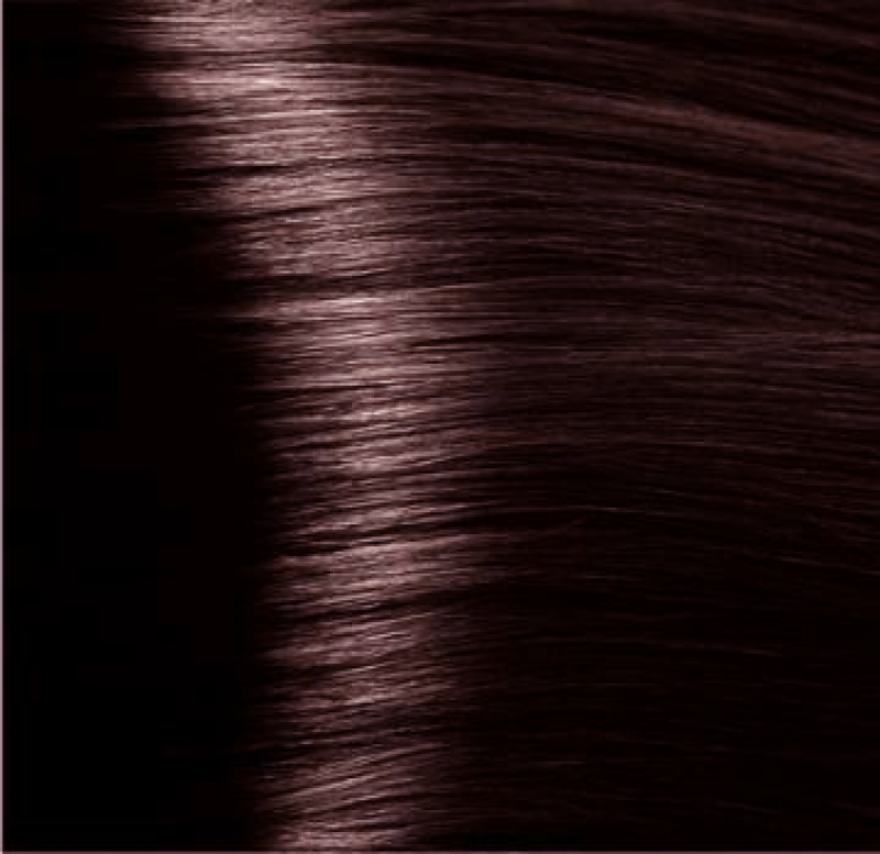 Перманентный краситель для волос LK Oil Protection Complex (120009867, 4/58, каштановый красно-фиолетовый, 100 мл, Красные) kaaral 6 32 краска для волос тёмный блондин золотисто фиолетовый aaa 100 мл
