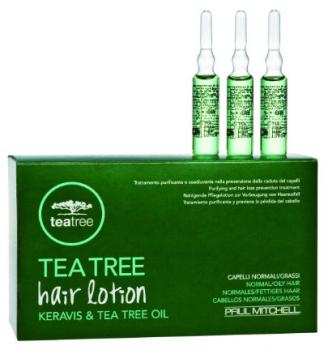 Регенерирующие ампулы против выпадения волос для всех типов волос Tea Tree Hair Lotion (Paul Mitchell)