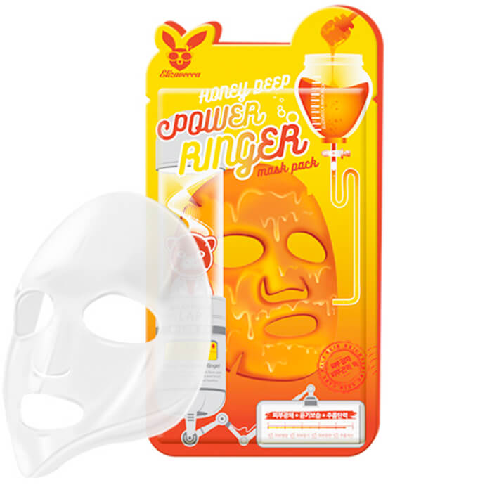 Питательная маска для лица на основе мёда Honey Deep Power Ringer Mask