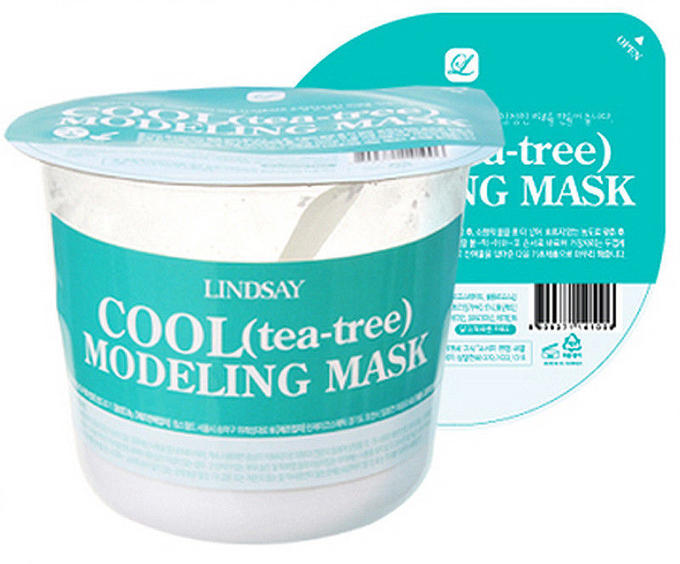Альгинатная маска Cool Tea-tree Disposable Modeling Mask Cup Pack 