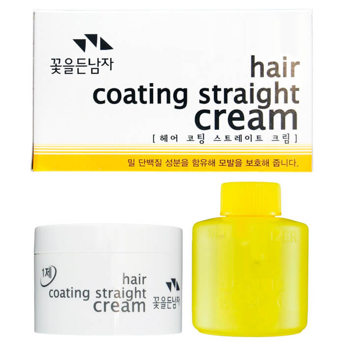 Крем для выпрямления волос Flor de Man Hair Care System Hair Coating Straight Cream