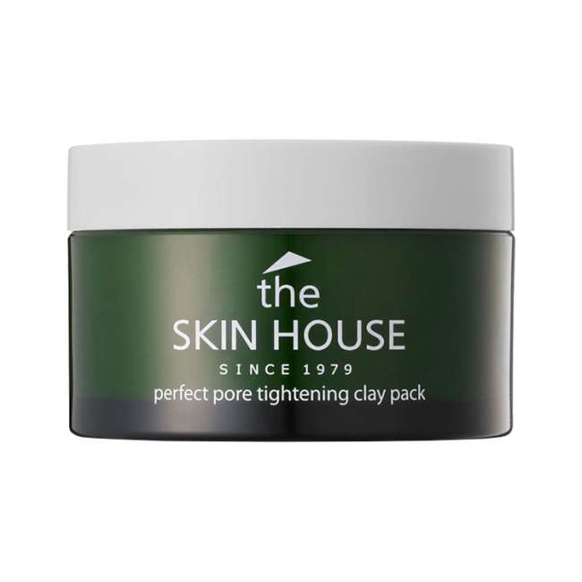 Зеленая глиняная маска для сужения пор The Skin House