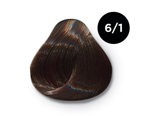 Перманентная крем-краска для волос Ollin Color (770426, 6/1, темно-русый пепельный, 100 мл, Русый) ollin care color