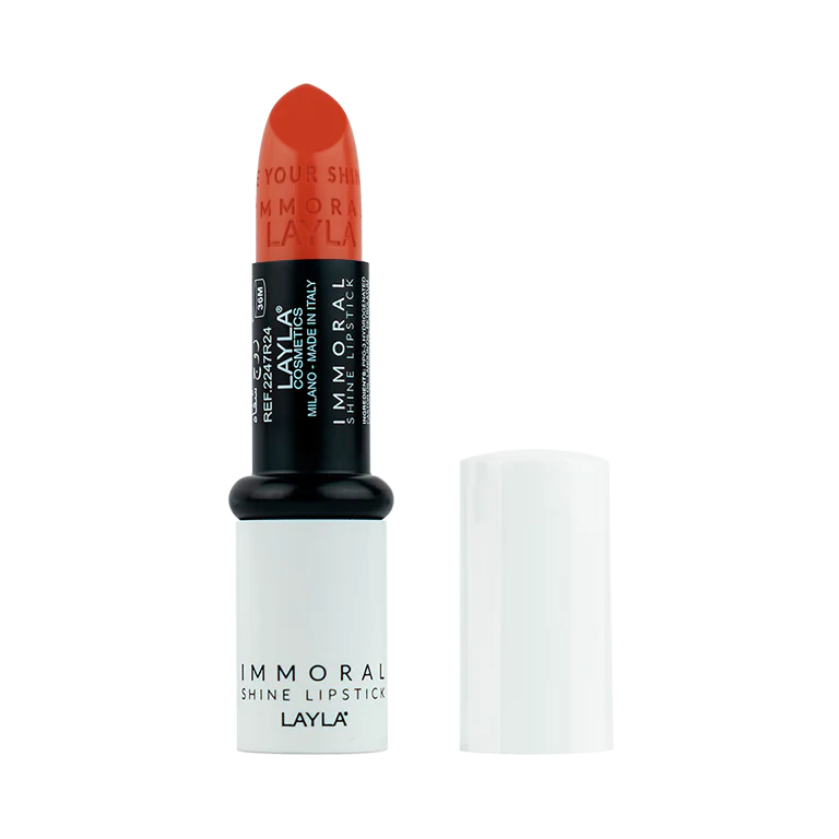 Помада для губ блестящая Immoral Shine Lipstick (2247R24-020, N.20, Lit, 4 г)