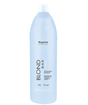 Кремообразная окислительная эмульсия с экстрактом Жемчуга Blond Cremoxon 3 % Kapous 1000 мл