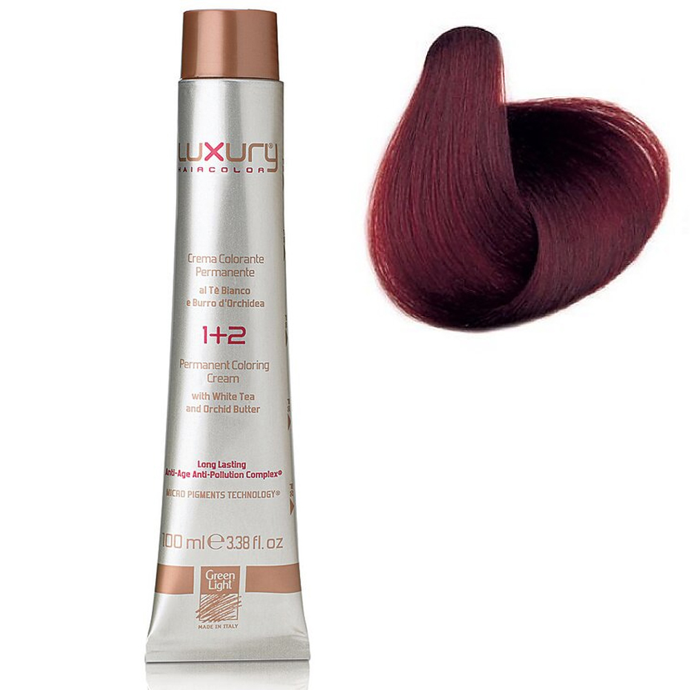 Стойкая крем-краска Маханговый блондин 75 Luxury Hair Color Mahogany Blond 75 1594₽