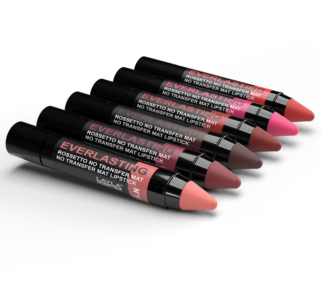 Помада-карандаш матовая стойкая Everlasting No Transfer Mat Lipstick