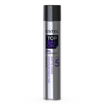 Лак для волос экстрасильная фиксация Top Salon Estel