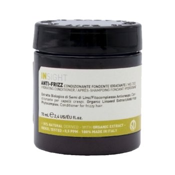 Кондиционер-воск для дисциплины непослушных и вьющихся волос Anti-Frizz Insight Professional 70 мл