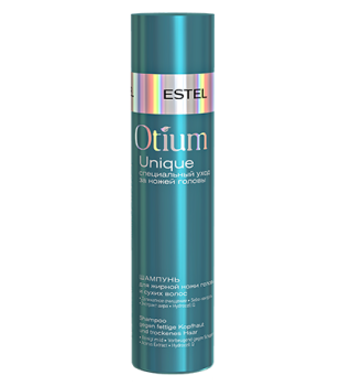 Шампунь для жирной кожи головы и сухих волос Otium Unique Estel 250 мл