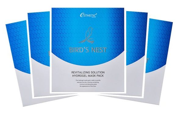 Набор гидрогелевых масок для лица с экстрактом ласточкиного гнезда Bird's Nest Revitalizing Solution Hydrogel
