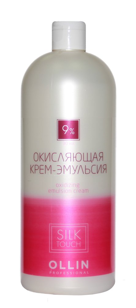 Окисляющая крем-эмульсия 9% 30vol. Oxidizing Emulsion cream Ollin Silk Touch (729100, 90 мл)