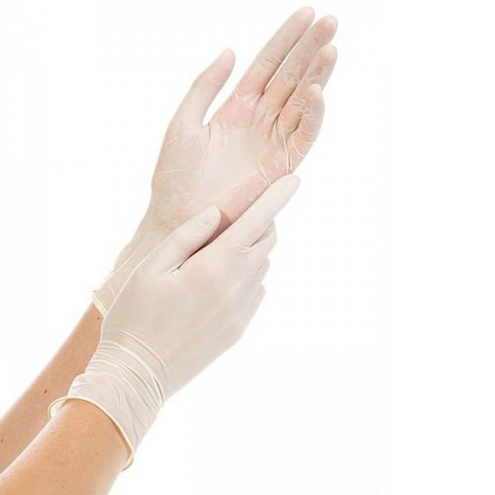 Перчатки стерильные латексные опудренные DiaMax-S (603-726, M, Белый, 1 пара) перчатки латексные хирургич стер 10см р 6 пара 1