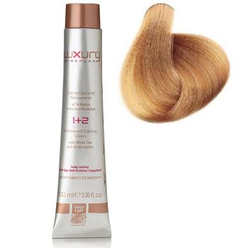 Стойкая крем-краска Очень светлый табачный блондин 9.73 Luxury Hair Color Very Light Tobacco Blond 9.73 (Green Light)