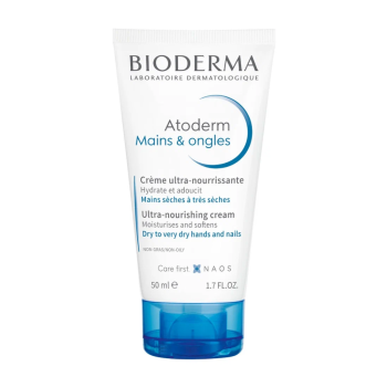 Восстанавливающий крем для рук и ногтей Атодерм (Bioderma)