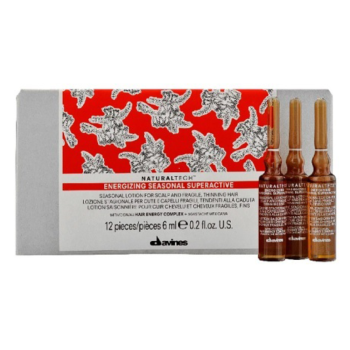 Энергетический лосьон против выпадения волос Energizing Lotion Davines 12x6 мл