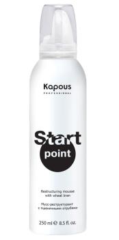 Мусс-реструктурант с пшеничными отрубями Start Point Kapous 250 мл