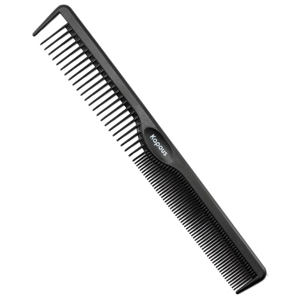 Расческа парикмахерская 212*28 мм Carbon fiber