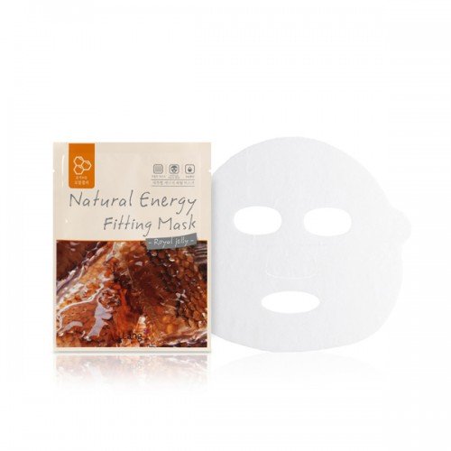 Тканевая маска с экстрактом пчелиного маточного молочка Llang Natural Energy Fitting Mask - Royal Jelly