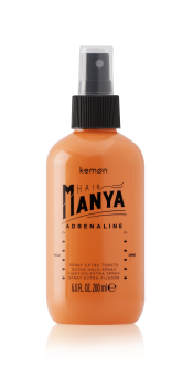 Неаэрозольный спрей экстрасильной фиксации Hair Manya Adrenaline (Kemon)