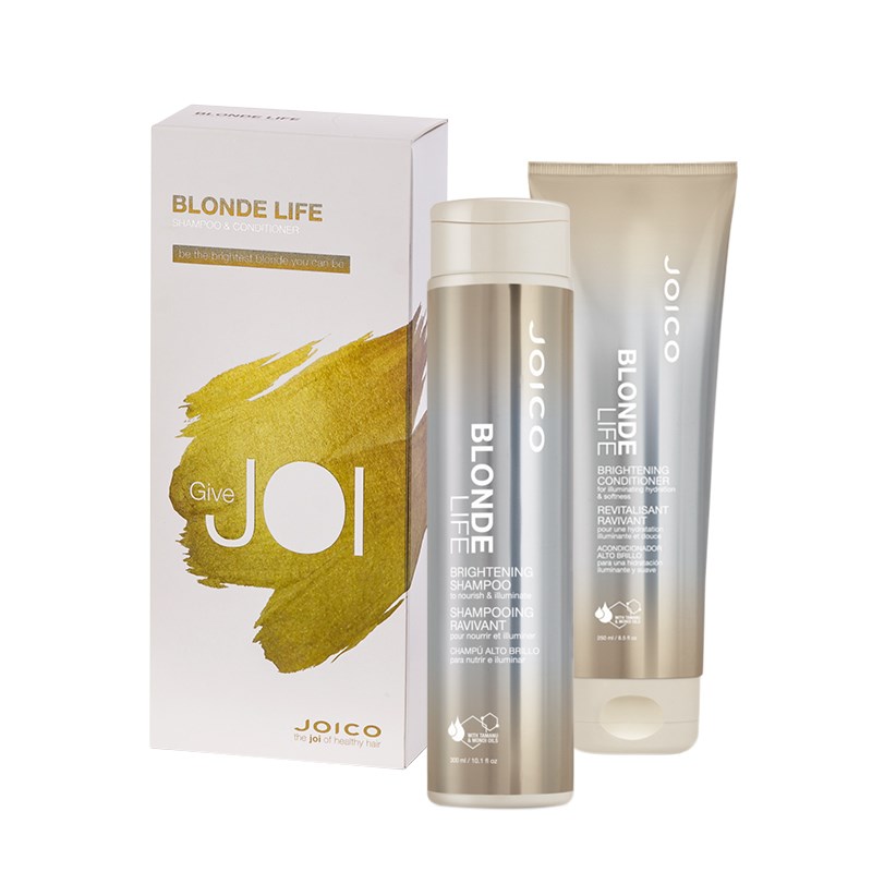 Подарочный набор для создания чистого бриллиантового блонда Blond life Gift Pack