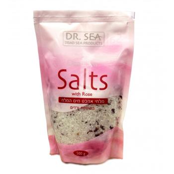 Соль Мертвого моря  с лепестками роз (Dr. Sea)
