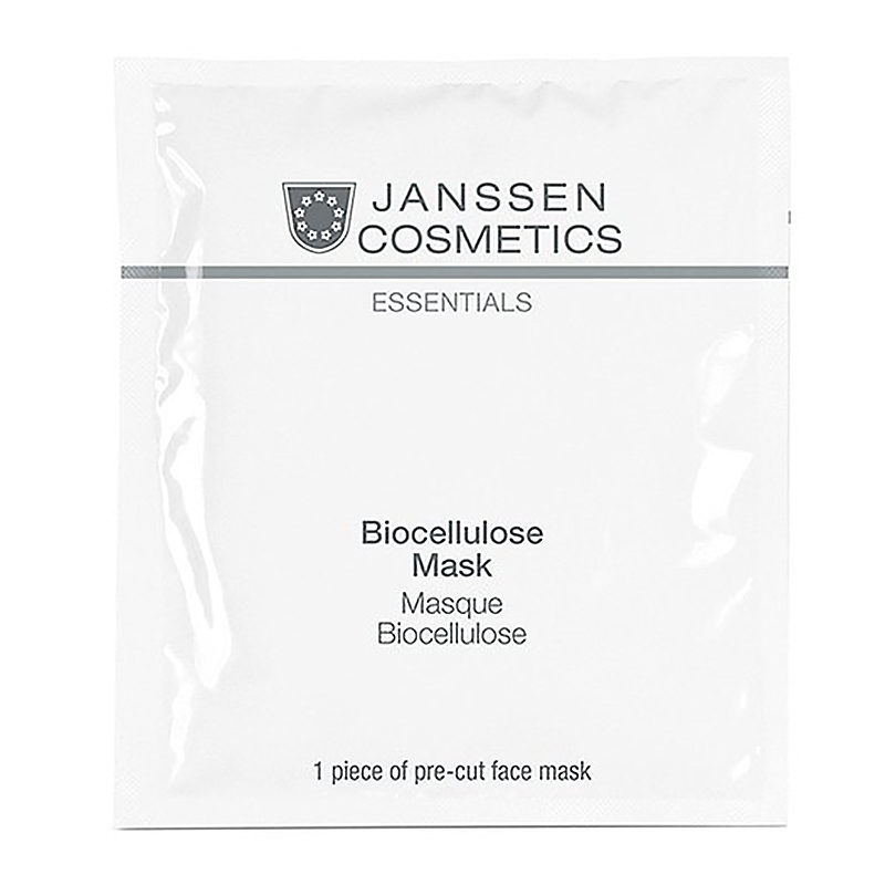 Интенсивно увлажняющая лифтинг-маска для лица и шеи Biocellulose Mask (8206M, 1 шт) janssen cosmetics маска лифтинг биоцеллюлозная интенсивно увлажняющая biocellulose mask 1 шт