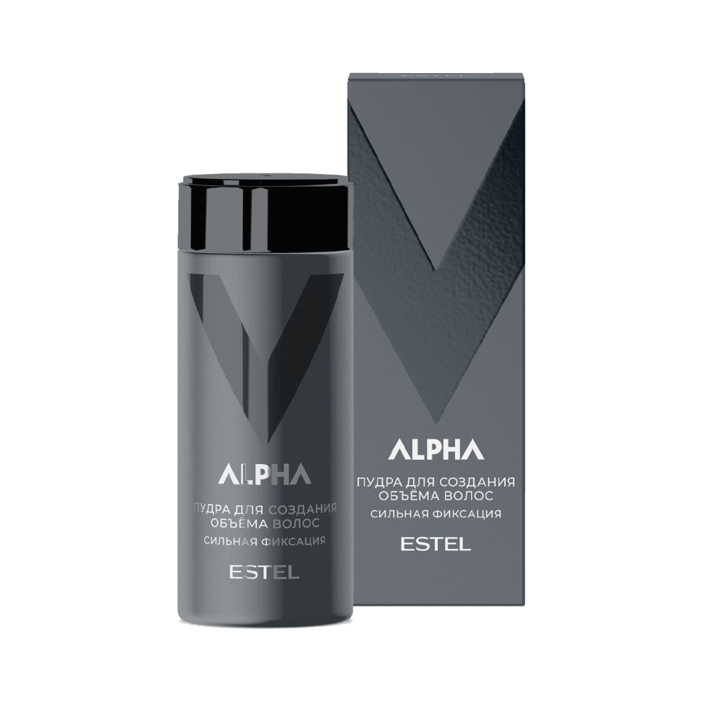 Пудра для создания объема волос Alpha крем паста для волос с матовым эффектом alpha homme