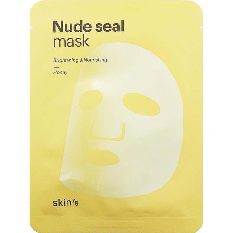 Тканевая маска для лица с медом Nude Seal Mask - Honey