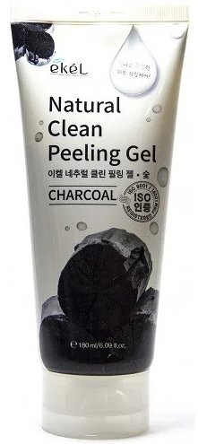 Пилинг-скатка с древесным углём Ekel Charcoal Natural Clean Peeling Gel