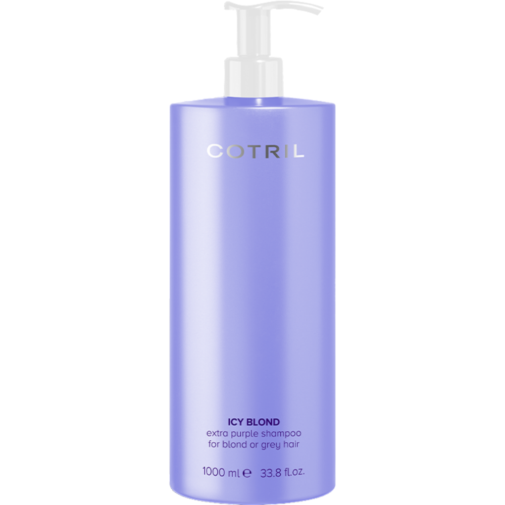 Шампунь для холодного блонда Icy Blond Extra Purple Shampoo For Blond Or Grey Hair (PNCOTTR7120, 1000 мл)