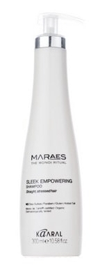 Восстанавливающий шампунь для прямых поврежденных волос Maraes Sleek Empowering Shampoo