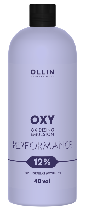 Окисляющая эмульсия  12% 40vol. Oxidizing Emulsion Ollin Performance Oxy (сиреневая) (727243, 1000 мл)
