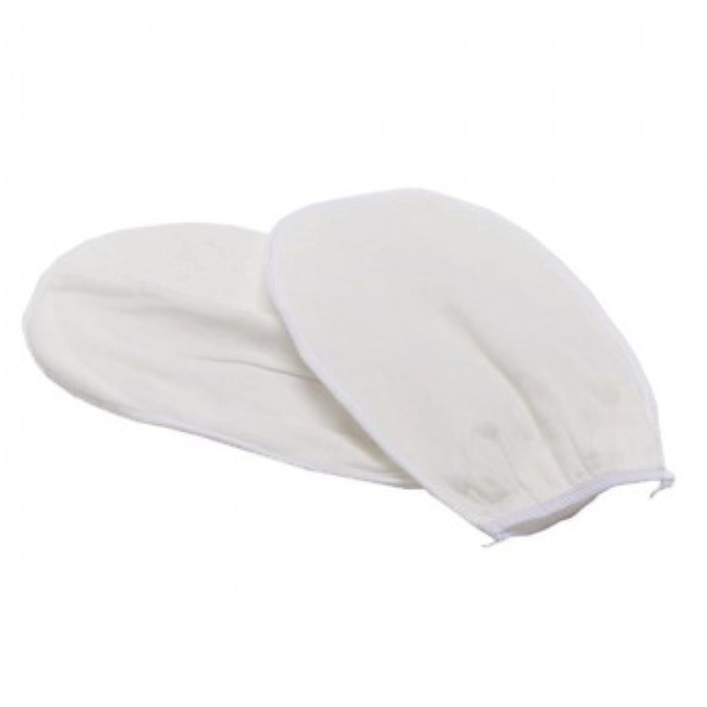 Варежки для парафинотерапии утолщенные Спанлейс Белые клеящие подушечки белые uhu patafix 80 шт