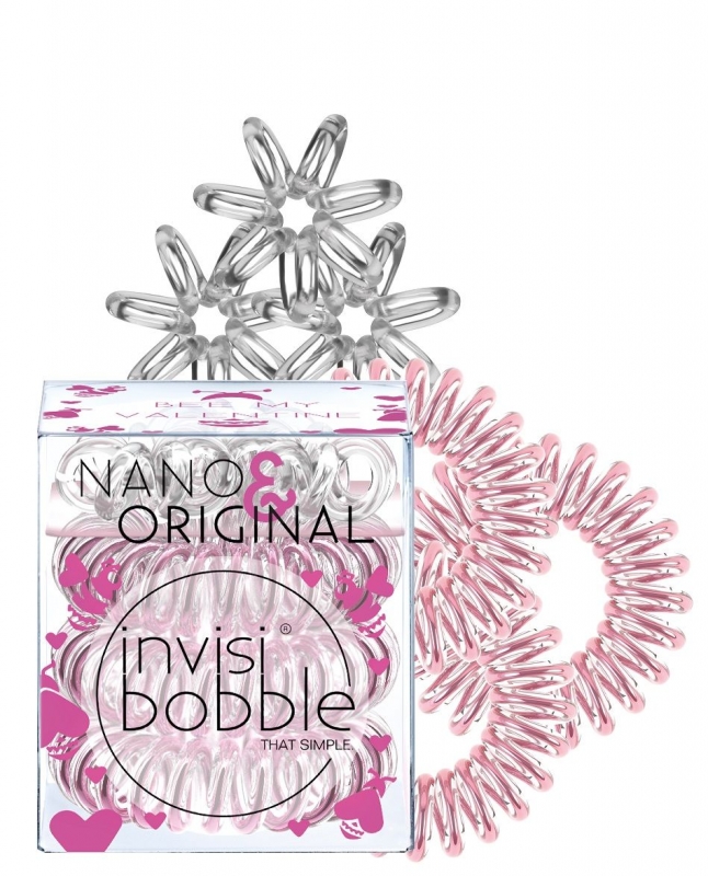 Набор резинок для волос Invisibobble Nano & Original Bee Mine (2x3 шт)