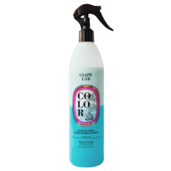 Двухфазный колор спрей-кондиционер для окрашенных волос Color Leave-In-Spray Conditioner Bouticle 500 мл