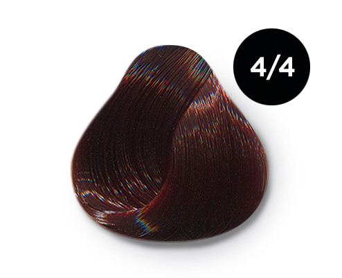 Перманентная крем-краска для волос Ollin Color (770280, 4/4, шатен медный, 100 мл, Шатен)