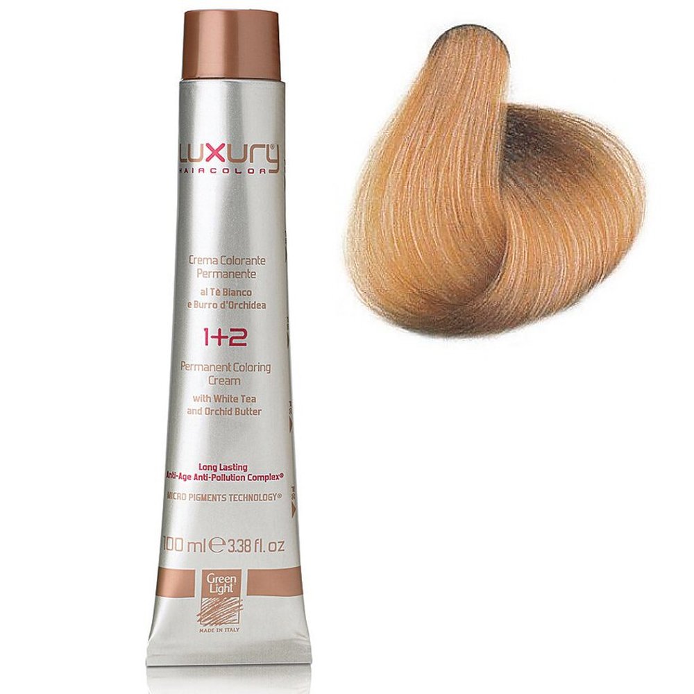 Стойкая крем-краска Интенсивный очень золотой светлый блондин 9.33 Luxury Hair Color Intense Very Golden  Light Blond 9.33