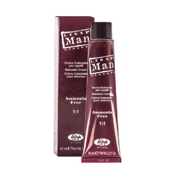 Безаммиачный крем-краситель для волос Man Color Lisap Milano